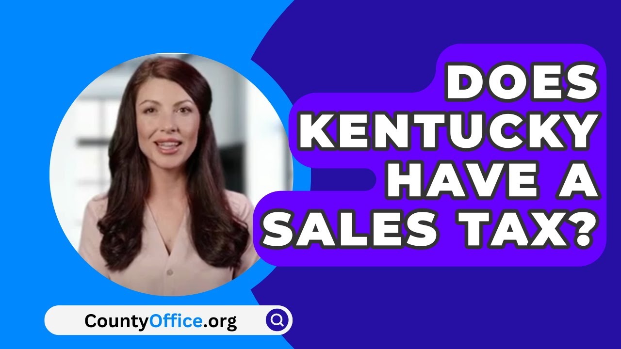 Does Kentucky Have A Sales Tax? YouTube