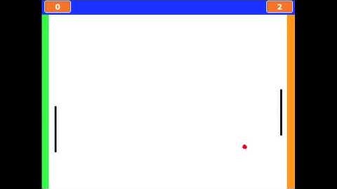 Ping Pong Game on Computer