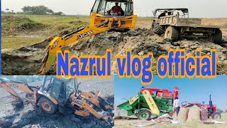 new tractor jcb video// নতুন ঠেসার মেশিন//#viral_tractor_video#mini_tractors#mini_jcb#viral_machine