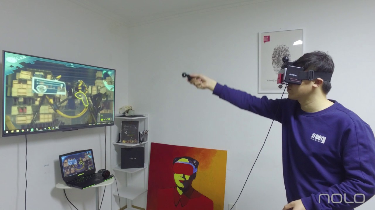 NOLO + Dreamz VR (the first mobile vr goggles with Fresnel lenses)