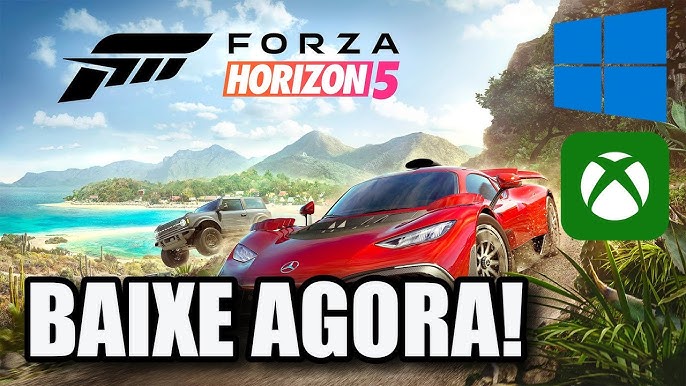 O FORZA HORIZON DO PC FRACO! COMO BAIXAR E INSTALAR TEST DRIVE