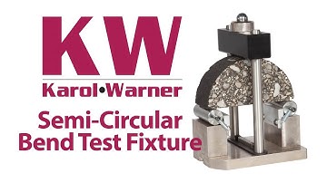 Karol-Warner | Semi-Circular Bend (SCB) Test Fixture