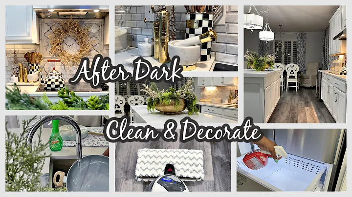 NEW! After Dark | Clean & Decorate For Christmas W...