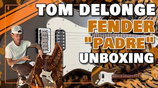 картинка: Распаковка гитары Tom DeLonge Fender 