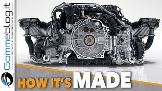 Porsche 911 Engine PRODUCTION - CAR FACTORY Assembly 2018