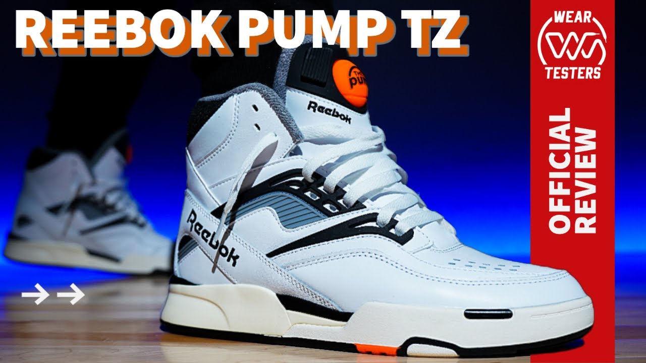 Empotrar espía presidente Reebok Pump TZ - YouTube