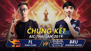 FL vs BRU (Game 3) - TEAM FLASH vs BURIRAM UNITED | CHUNG KẾT AIC 2019