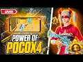 RUSH GAMEPLAY ON POCOX4 😎| ROAD TO 320 || #bgmilive #bgmi