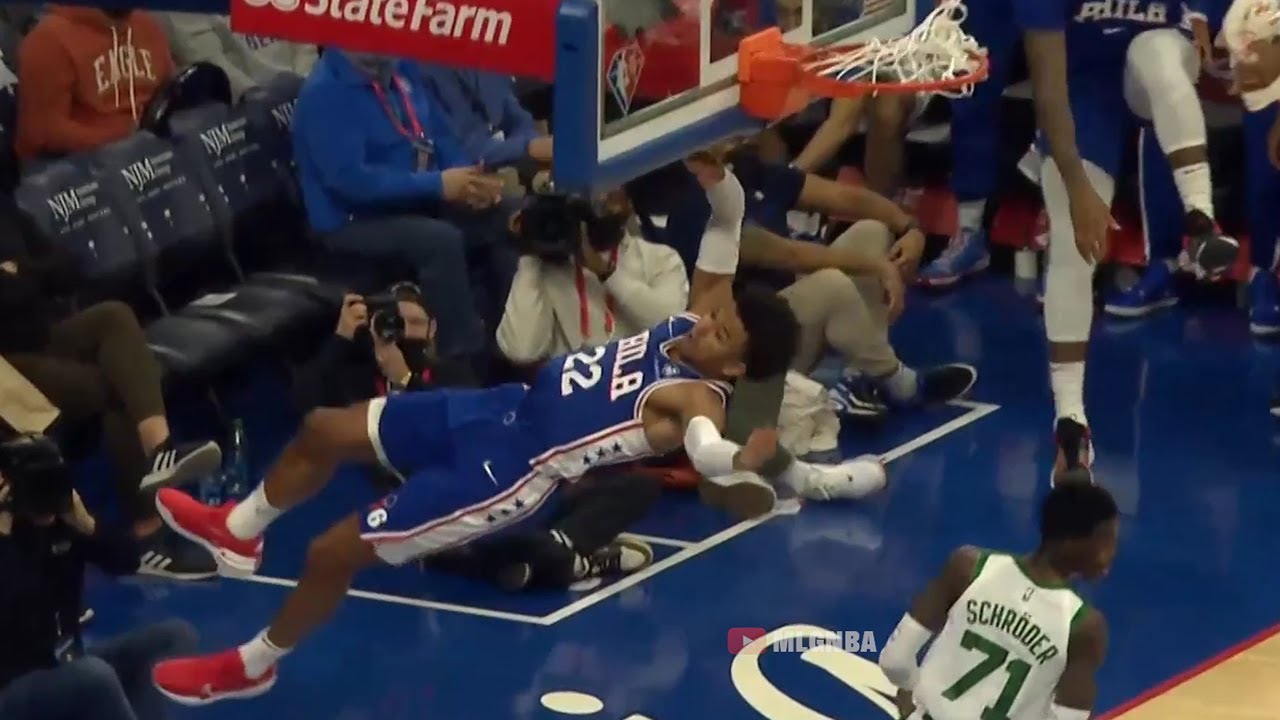 Matisse Thybulle was close to ending the season after a hard fall 😱