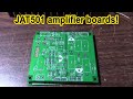 JAT501 amplifier project boards + Snickers health