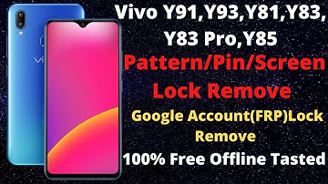 Vivo V9 hard reset guide! And Hydra