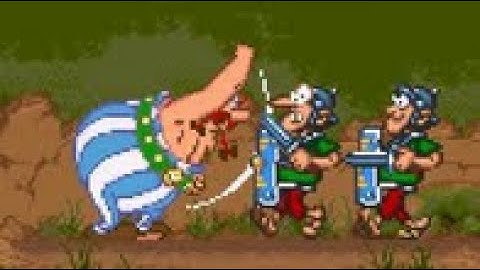 Asterix & Obelix (SNES) Playthrough longplay video game