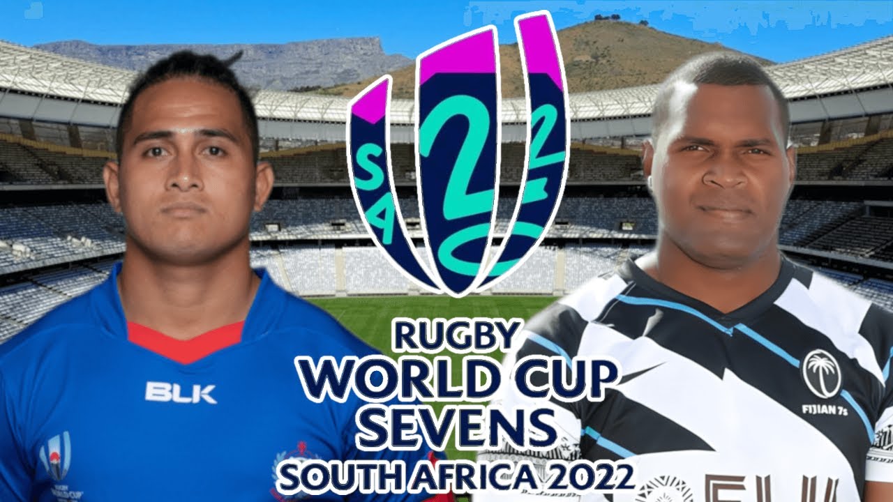 SAMOA 7s vs FIJI 7s Rugby World Cup 7s 2022 Quarter FINAL Live Commentary