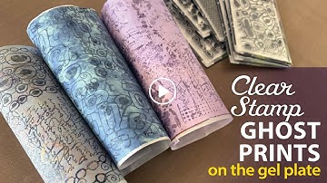 Stamp, Ink, Print: A Clear Stamp Gel Plate Experiment–Tutorial Tidbits