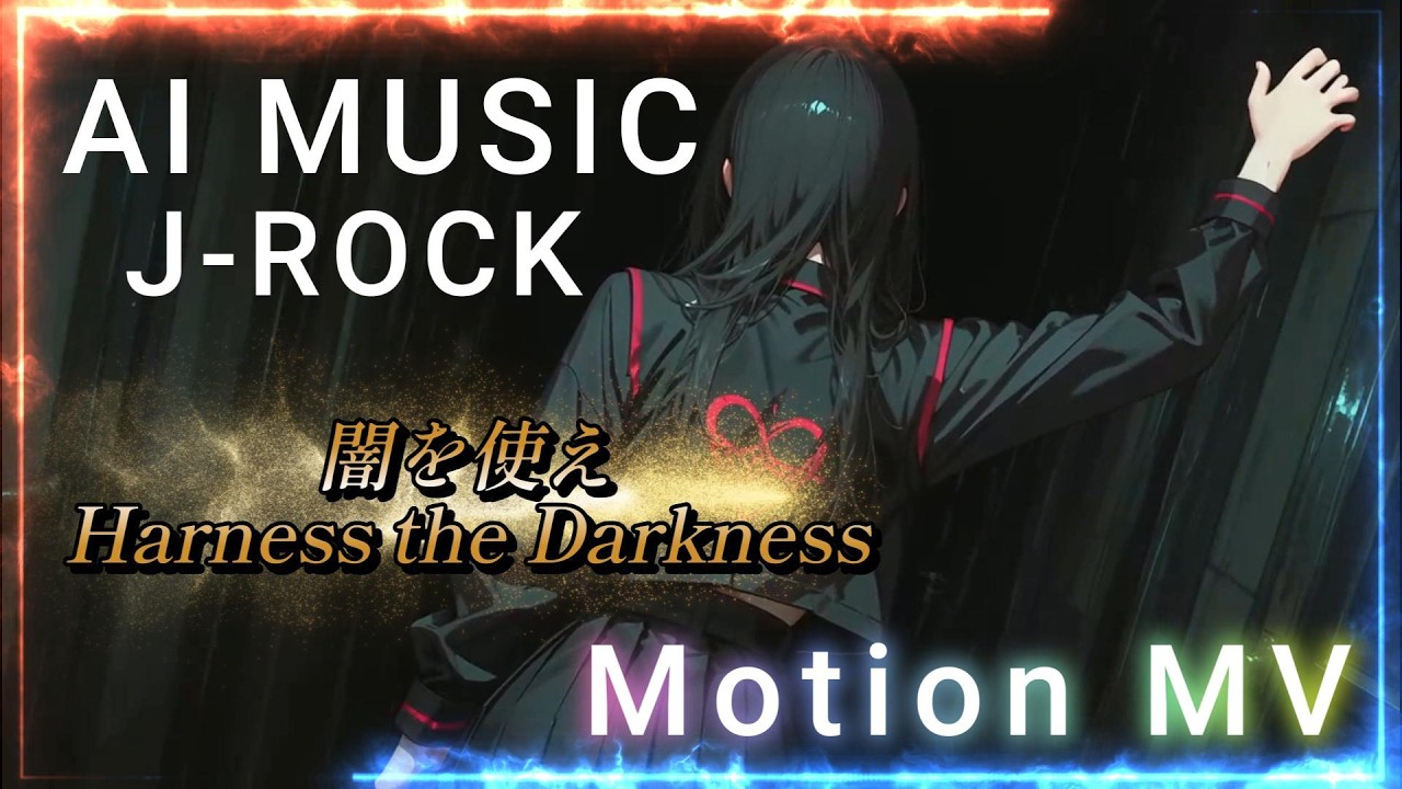 【AI J-ROCK / Motion MV】闇を使え― Rewrite the World