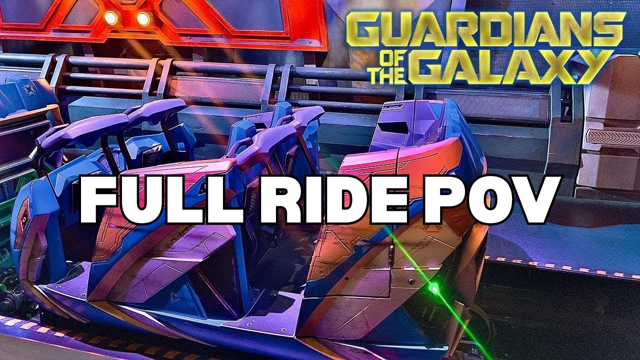 Guardians of the Galaxy Cosmic Rewind FULL Ride Experience | EPCOT