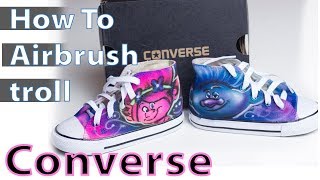 airbrushed converse