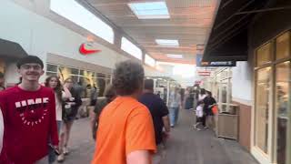 Grand Prairie Premium Outlets walkthrough 