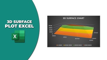 How to draw 3d surface plot in excel 2016