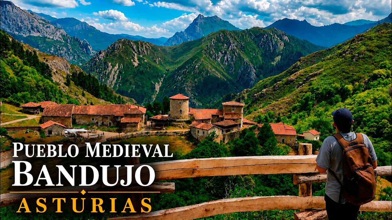 Caminando a un PUEBLO MEDIEVAL en ASTURIAS | BANDUJO