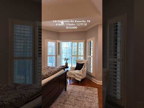 218 Shadowfax Rd, Farragut, TN home video tour