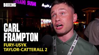 Carl Frampton Gives Final Fury-Usyk Thoughts & Taylor-Catterall 2