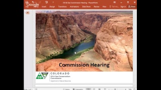 COGCC Commission Hearing - January 9, 2018 - Part 2
