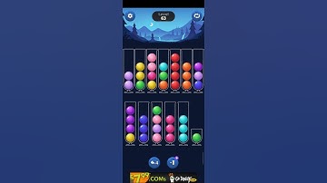 Ballsort level 63 #shorts #gaming #shortvideo