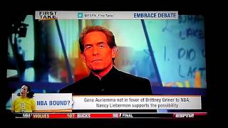 ESPN First Take | Is Brittney Griner ready for the NBA? - ESPN Sport First Take