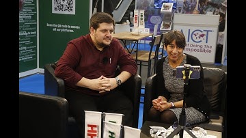 Talha Keskin of IHH discusses how language technology may help people in crisis with Aimee Ansari