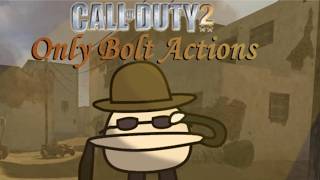 CoD 2 Veteran But Only Bolt Actions | Pt 2
