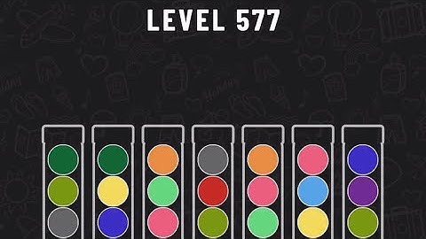 Ball Sort Puzzle Level 577 #ballsortpuzzle #ballsortpuzzlegameplay #puzzlegame #mobilegames