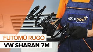 Instalação Jogo de pastilhas para travão de disco VW SHARAN (7M8, 7M9, 7M6): vídeo grátis