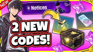 2 New Codes New Years Events Lots Of Awesome Rewards Must Know Solo Leveling Arise