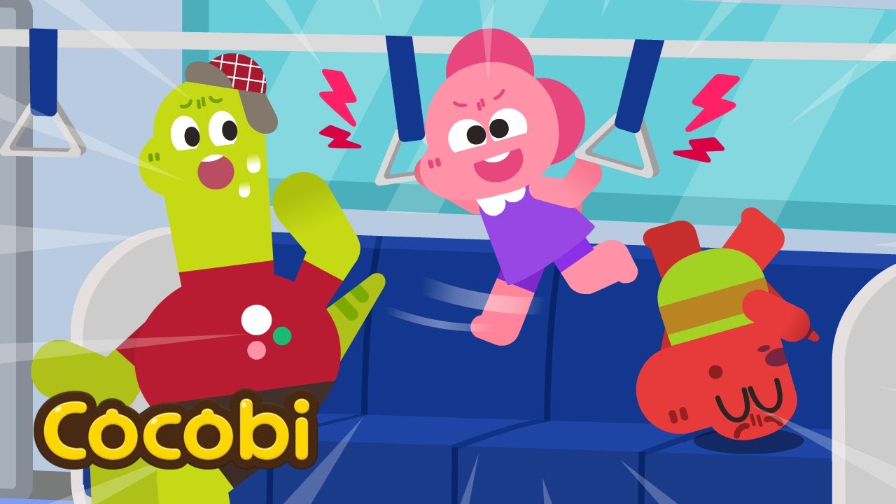 Не бегайте и не играйте на паровозике! 😲 Песни для детей | Cocobi