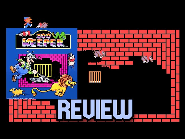 An 80s Arcade Classic With A Fun Twist! -Zoo Keeper (Atari VCS