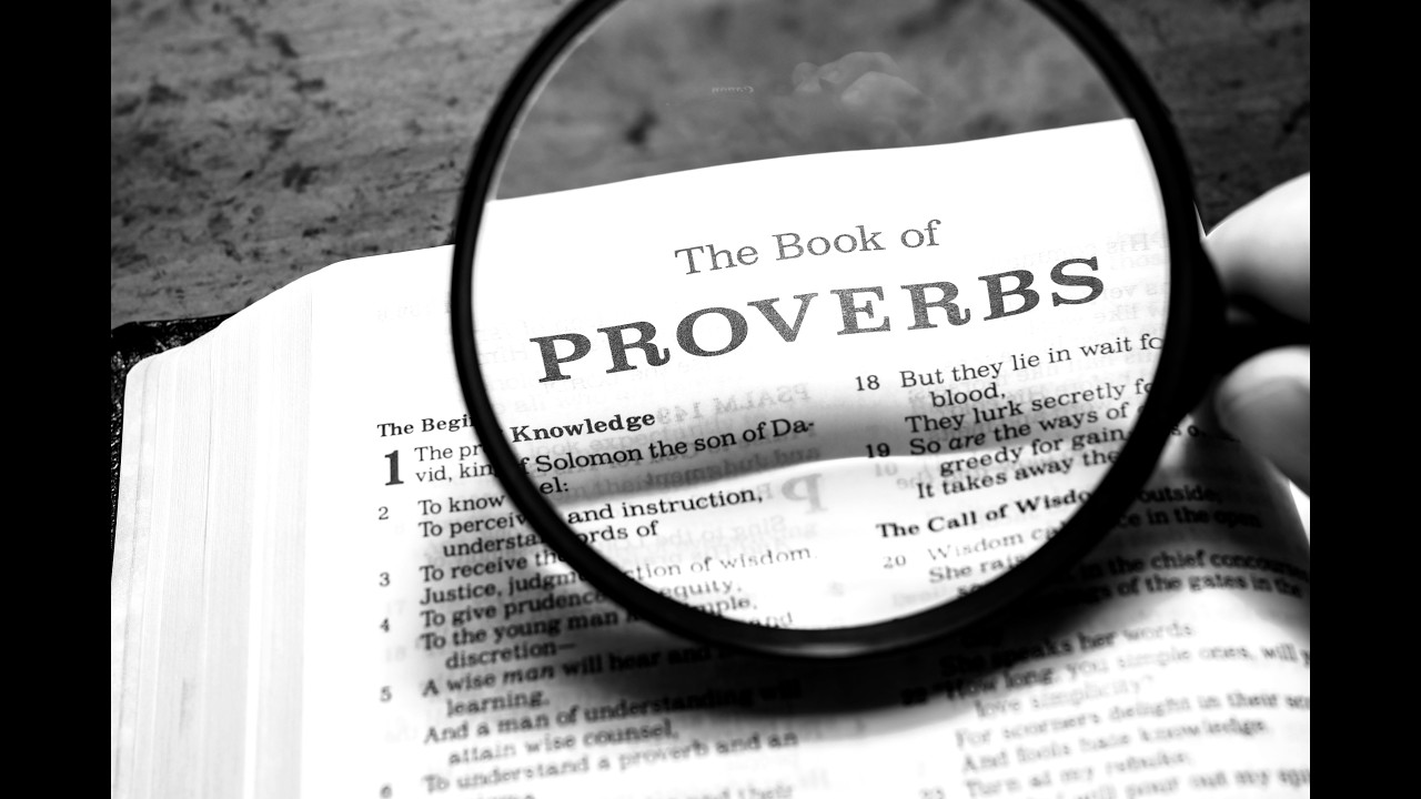 Sermon: Solomon's Blog for Living