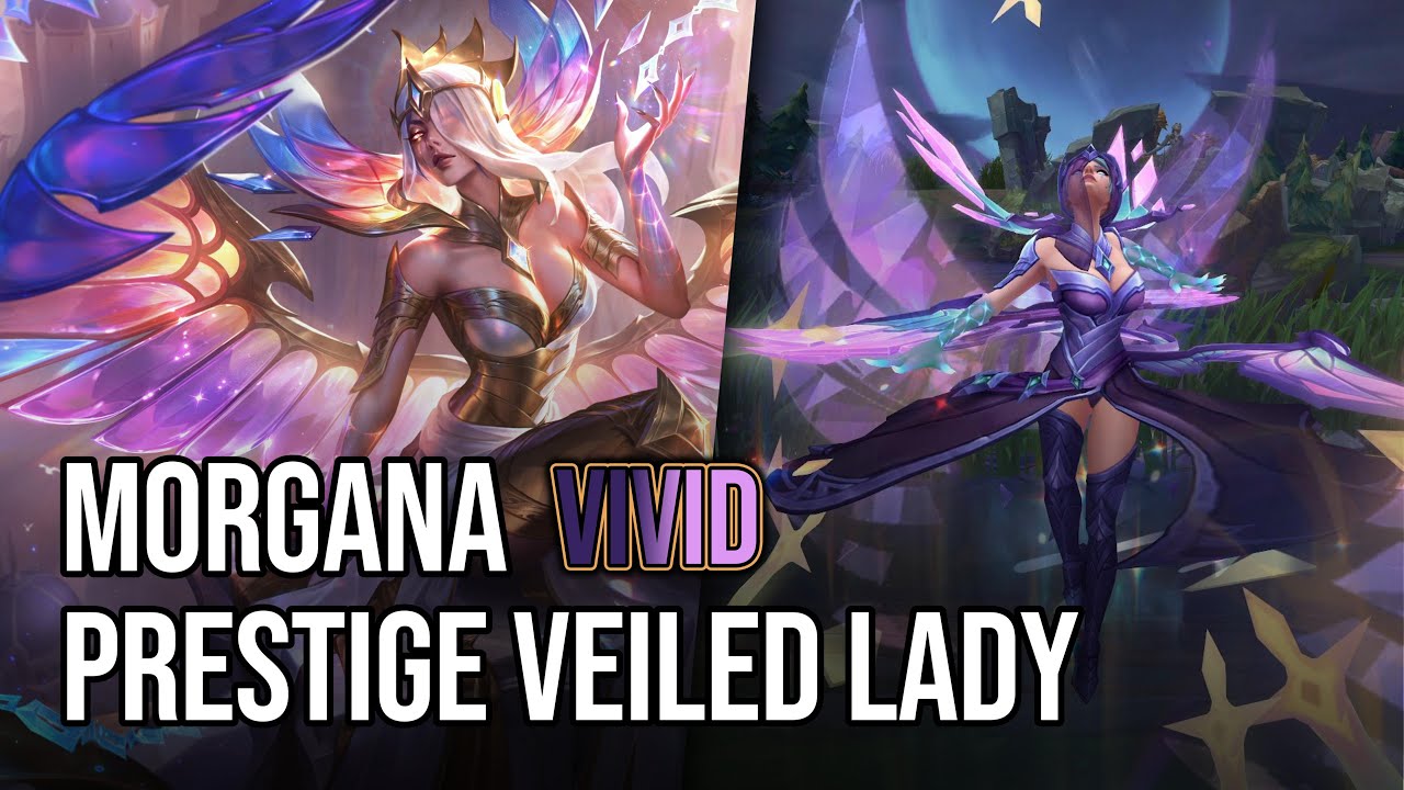 Prestige Veiled Lady Morgana Skin - Vivid | League of Legends