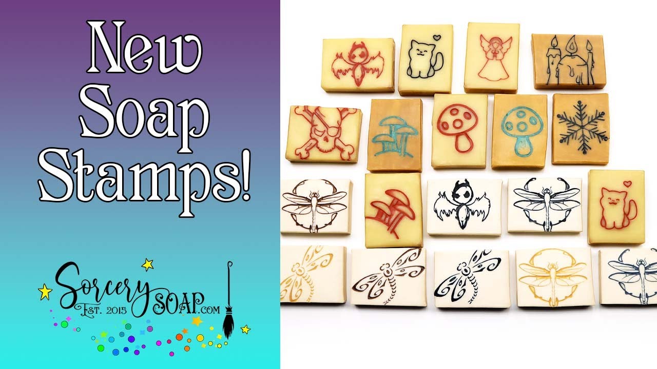 New December Soap Stamps Part 1 by Sorcery Soap™