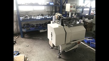 TL LY8 full automatic hang tag stringing machine with rubber thread 0.5mm