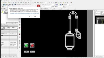 Cara Membuat Program HMI Tandon Air ( Human Machine Interface ) Dengan CX Designer.