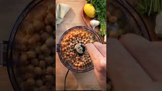 Green Goddess Hummus with the Panasonic Processor