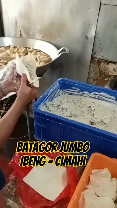 Batagor Ibeng ukuran jumbo #shorts #kulinercimahi #batagor