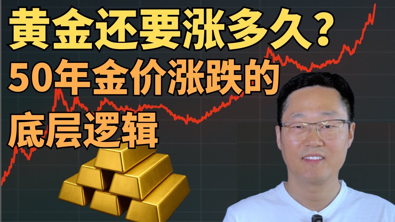 黄金趋势研判：金价涨跌50年的逻辑真相 |美元|通胀|利率|战争|经济危机|未来预测