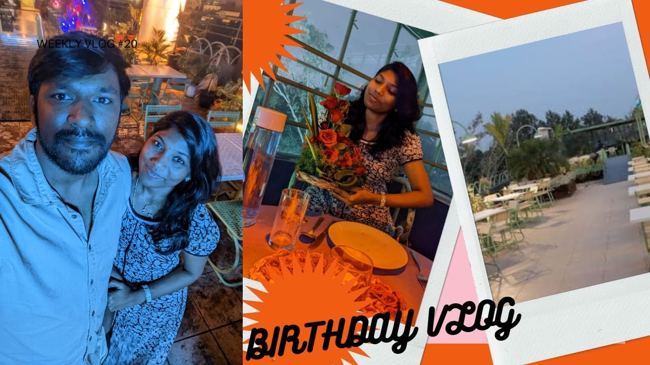 BIRTHDAY Surprise Candle LIGHT Dinner Romantic Date in Rooftop