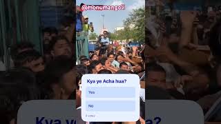 CJP Founder Abhijeet Dipke Par Attack 😱 | Jaipur Protest Me Thappad Case | #cjp #trending #viral
