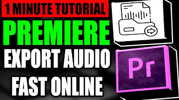 How To Export The Audio Premiere Pro Fast (Step by Step Guide – Full Tutorial)