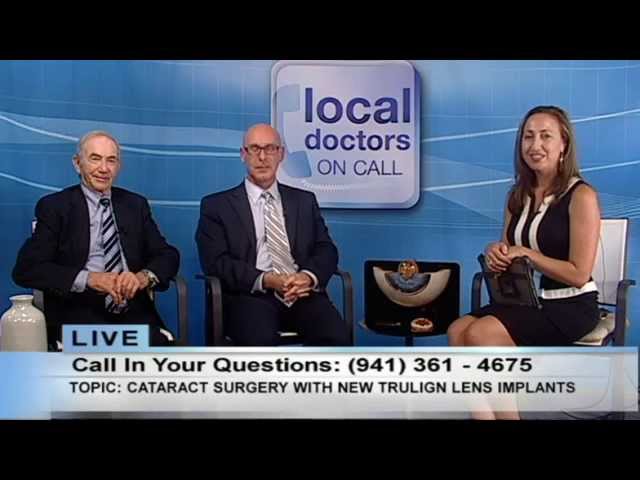 Dr. Friedman's Trulign Cataract Surgery patient talks about cataract surgery