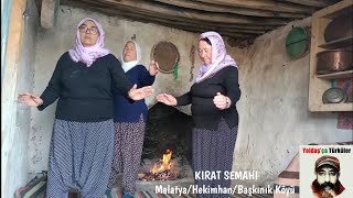 KIRAT SEMAHI/Malatya,Hekimhan, Başkınık Köyü#alikızıltuğ #Semah #Şahhatayi #alevi #kadın #kızılbaş Resimi