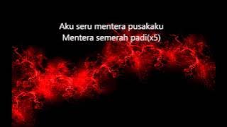 Spider & M. Nasir - Mentera Semerah Padi [lirik] [HD]